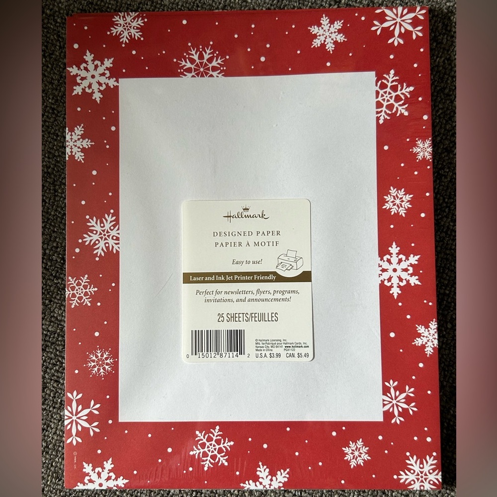 New! Hallmark Design Paper